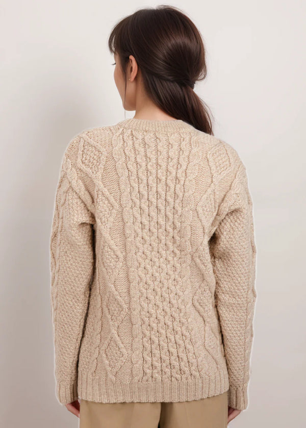 Heavy Weight Aran Fisherman Sweater