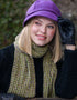 Mucros Flapper Hat | Purple