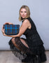 Mucros Erin Bag | Navy Blue Check