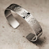 Silver History Of Ireland Flat Bangle