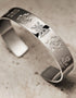 Silver History Of Ireland Flat Bangle