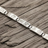 Silver History Of Ireland Six Link Bracelet