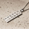 Silver History Of Ireland Ingot Pendant