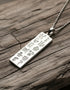 Silver History Of Ireland Ingot Pendant
