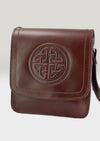 Lee River Brown Morrigan Celtic Shoulder Bag