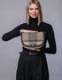 Mucros Erin Bag | Blue Mustard Stripe