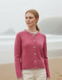 IrelandsEye Women's Killiney Cardigan | Rose Pink