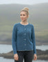 IrelandsEye Women's Killiney Cardigan | Harbour Blue