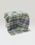 John Hanly Denim Green Camel Blanket