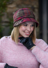 Mucros Flapper Hat | Red Check