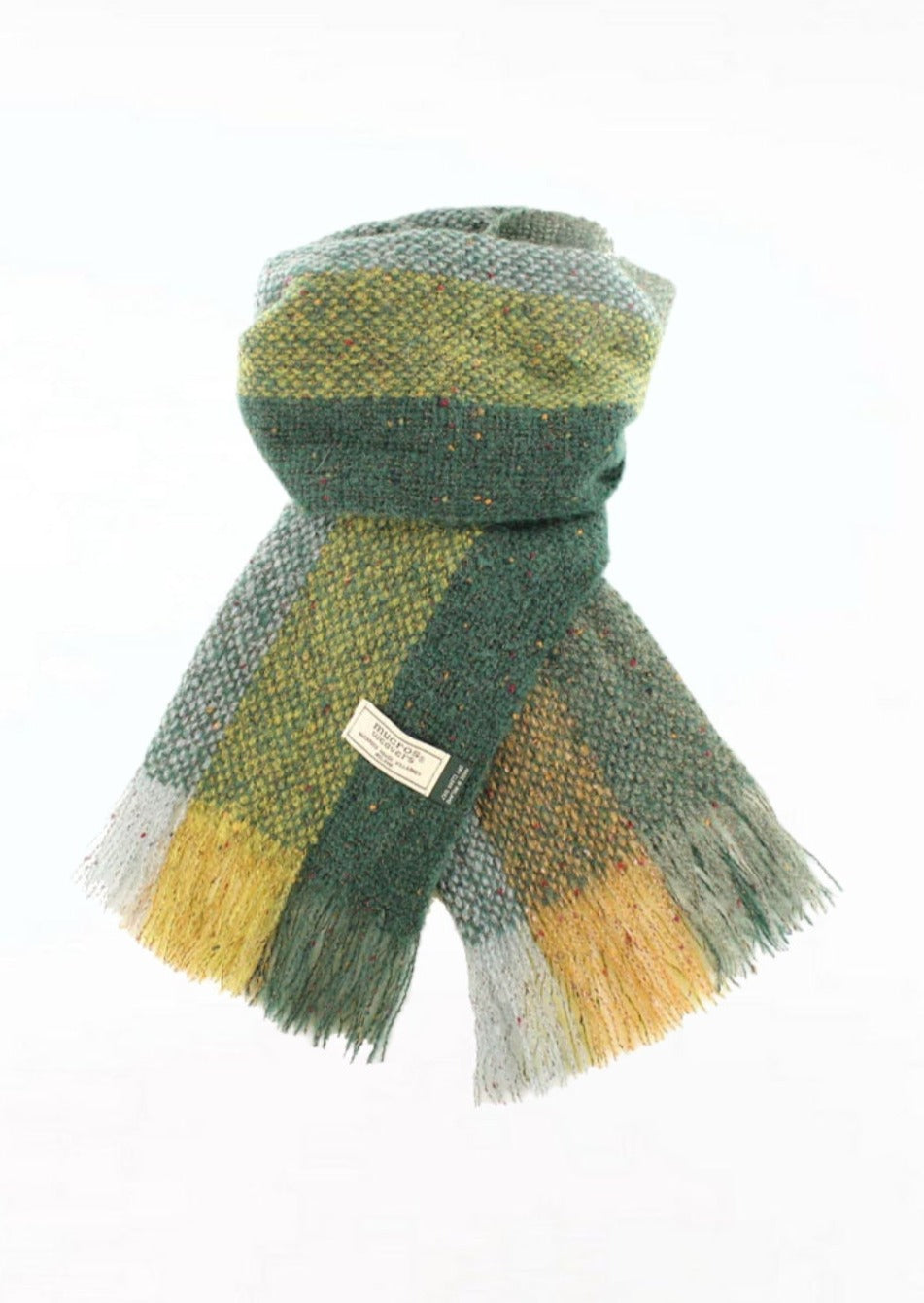 Mucros Green Islander Scarf