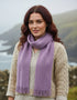 Mucros Skellig Scarf | Lilac