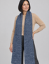 100% Merino Wool Giant Scarf | Denim