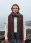 Mucros Islander Scarf | Red Charcoal