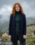 Manteau Kilcoole pour femme IrelandsEye | Bleu marine
