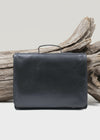 Luxury Irish Leather Satchel Bag - Black