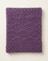 McNutt Bell Heather Wohndecke aus reiner Schurwolle | Irische Decke 200×145 cm