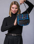 Mucros Grace Bag | Blue Navy Check