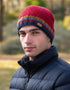 Erin Men's Rib Pullon Hat | Red
