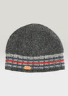Erin Men's Rib Pullon Hat | Charcoal Grey
