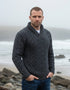 Aran Bunratty Shawl Collar Sweater | Charocal