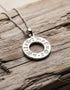 Silver History Of Ireland Doughnut Pendant