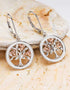 Sterling Silver Tree of Life Earrings