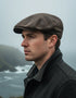 Brown Flat Cap | Antiqued Wax