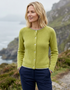 IrelandsEye Killiney Cardigan | Green Apple