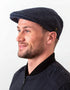 Marineblaue Mütze aus irischer Wolle | 100 % reine Schurwolle | Hatman of Ireland