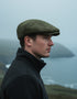 100% Pure New Wool Flat Cap | Green