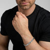 Men's Silver Heavy Trinity Knot Bracelet
