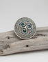 Lee River Celtic Green Triskel Belt Buckle 781