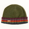 Erin Men's Rib Pullon Hat | Green Red