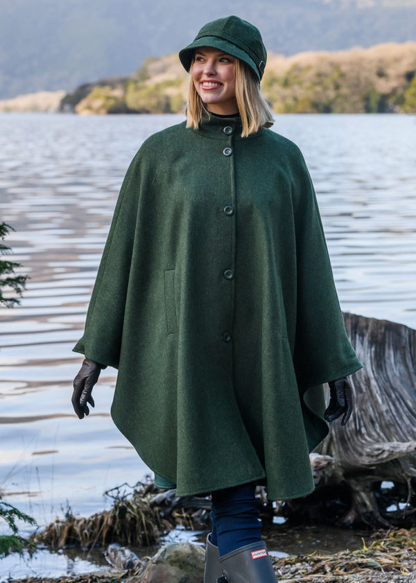 Mucros Dunloe Cape | Green