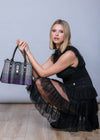 Mucros Jessica Bag | Charcoal Lavender