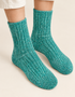 Luxury Irish Wool Blend Socks | Emerald