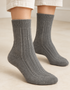 West of Ireland Superfine Alpaca Socks | Grey