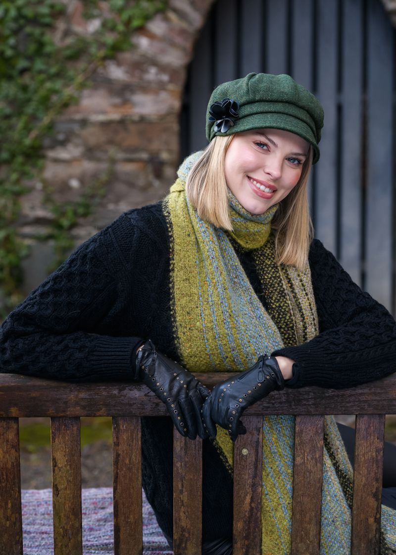 Mucros Islander Scarf | Green Mix