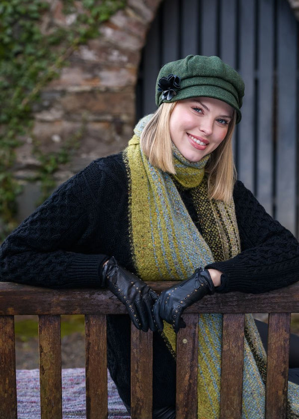 Mucros Islander Scarf | Green Mix