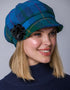 Ladies Mucros Newsboy | Multi Check