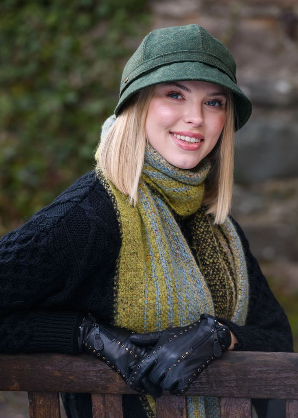 Mucros Islander Scarf | Green Mix