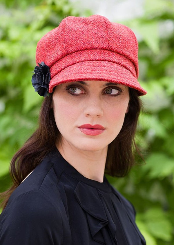Ladies Coral Mucros Newsboy
