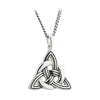 Solvar Gents Silver Large Celtic Knot Pendant