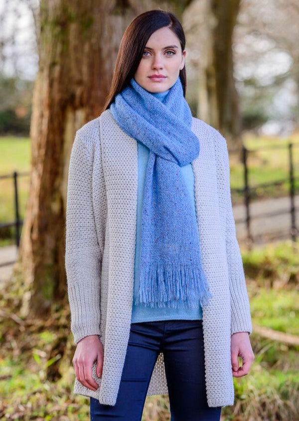 Mucros Blue Islander Scarf