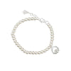 Communion Pearl Claddagh Bracelet