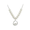 Communion Pearl Claddagh Necklace