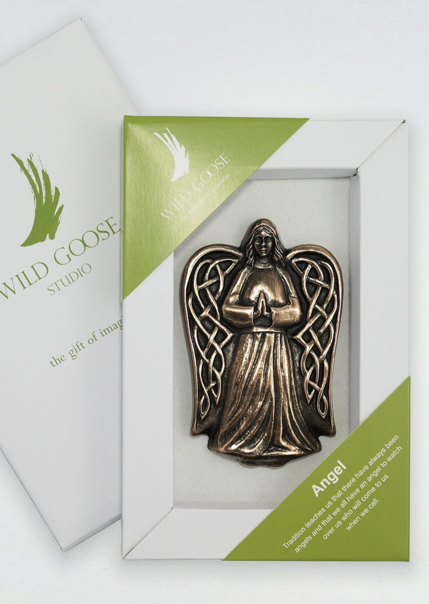 Wild Goose Angel Wall Plaque