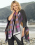 Jimmy Hourihan Shawl With Colour Blocking