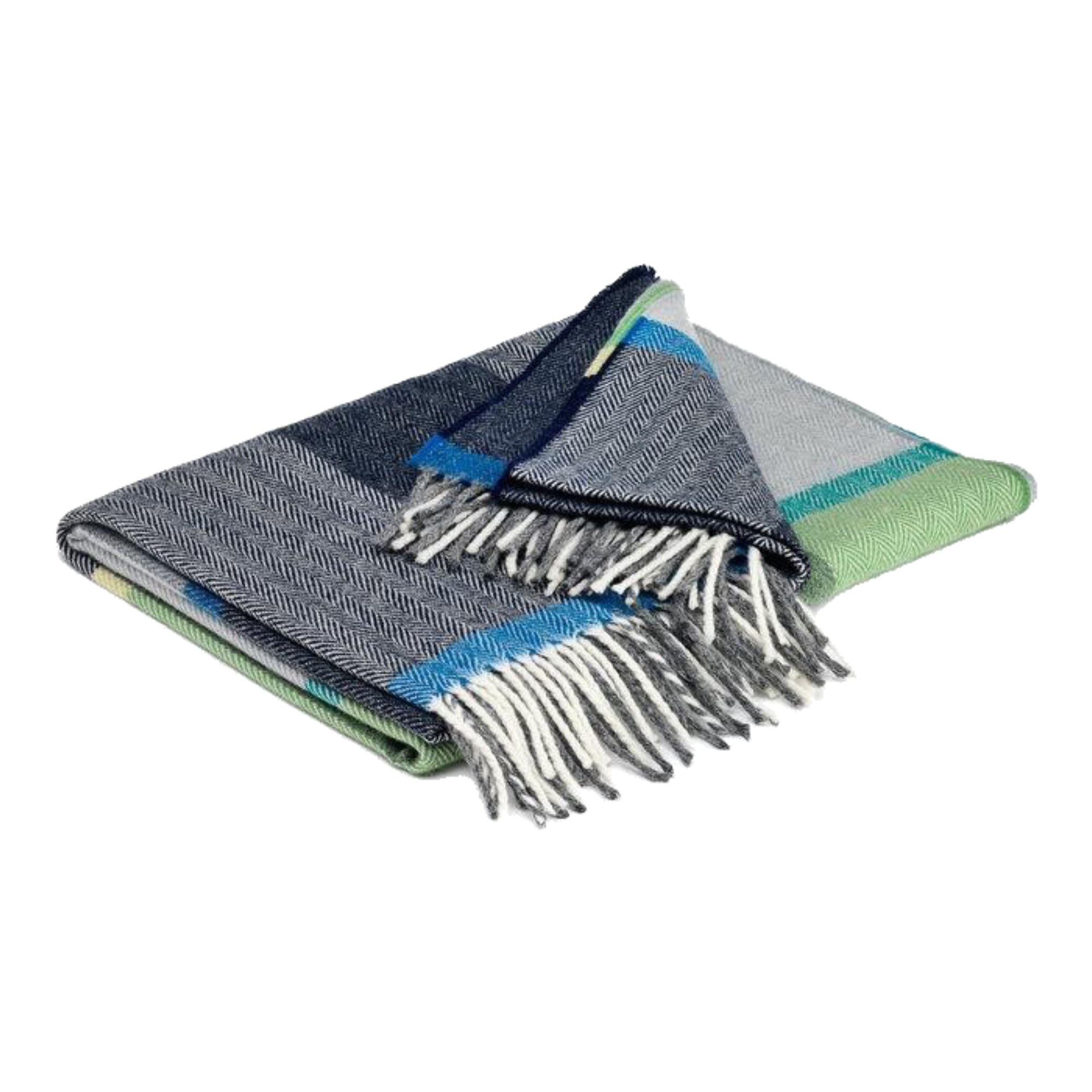 Mcnutt Navy & Smoke Pashmina Wrap